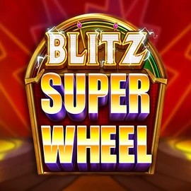 Blitz Super Wheel slot logo by Pragmatic Play at Telbet Casino