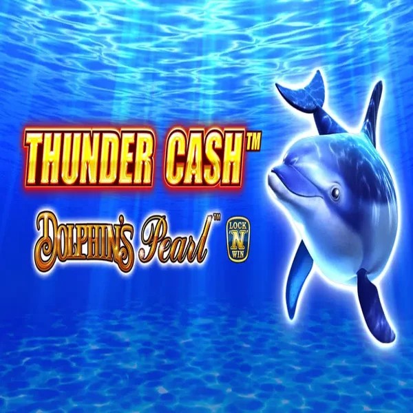 Thunder Cash Dolphins Pearl slot visual from Novomatic available on telbetscasino.de